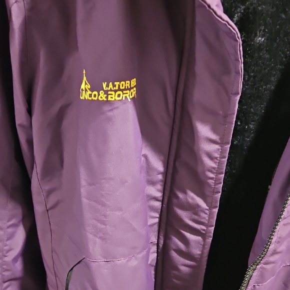 Women's Purple Ski & Snow Jacket - Picture 4 of 8